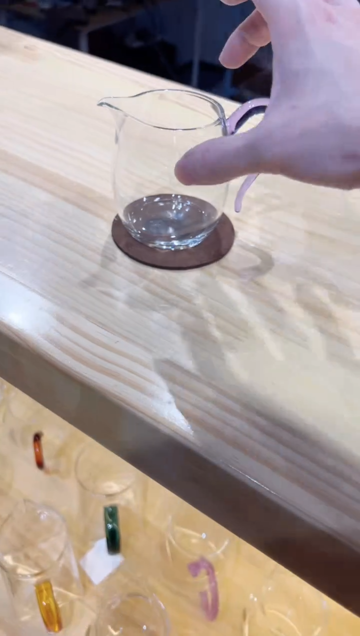 禾器-慕然茶海-浅紫色+绒杯垫