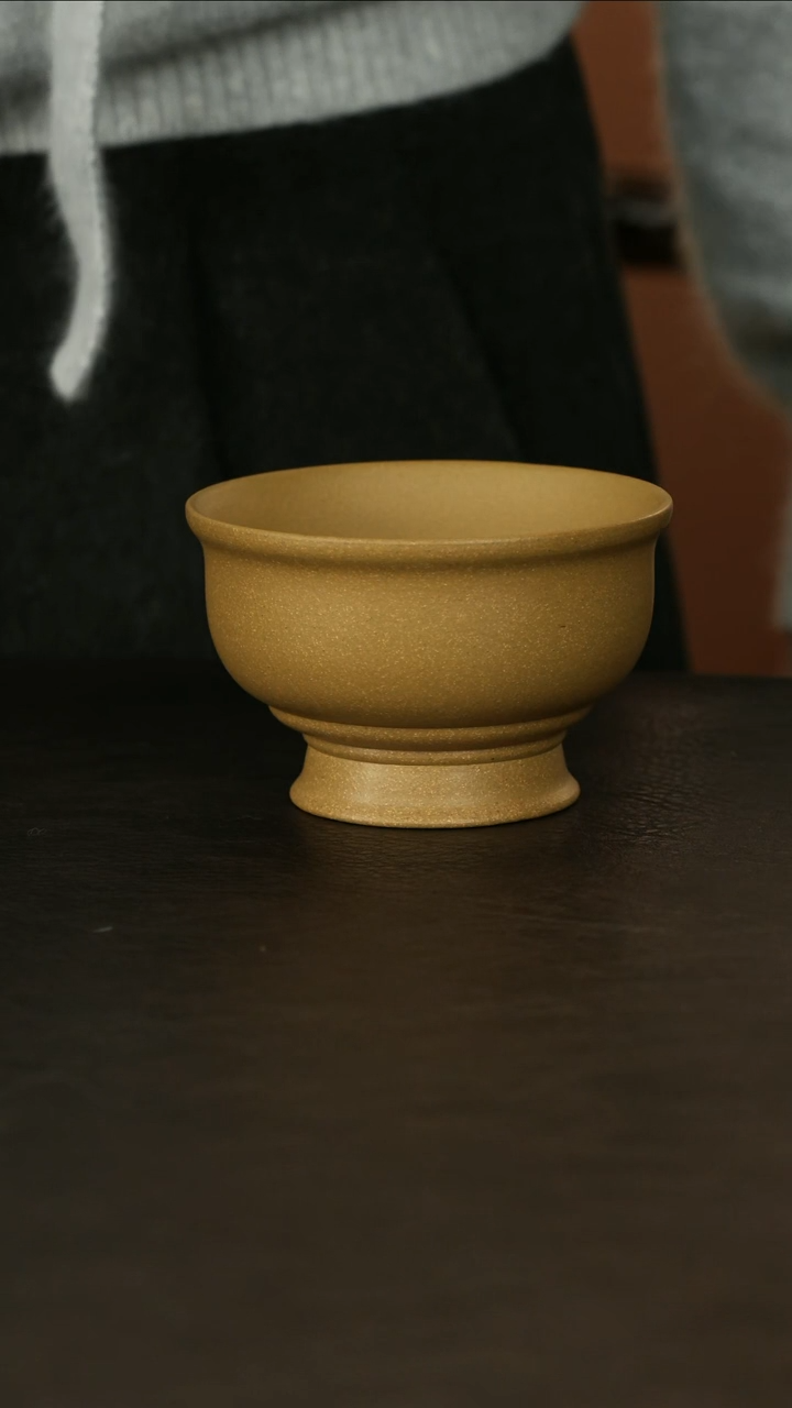 【闪购商品】紫砂茶杯直播福利马燕黄金段泥主人杯