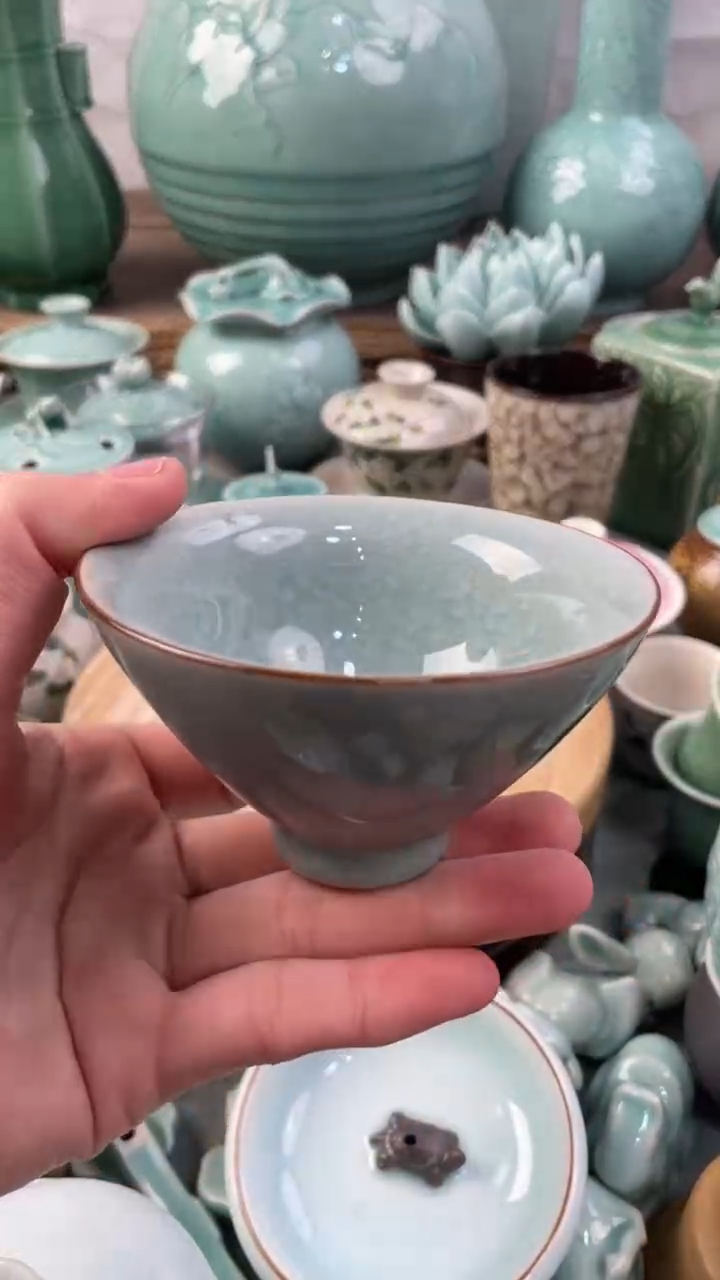 【闪购商品】特价福利 微瑕 慧仙青瓷