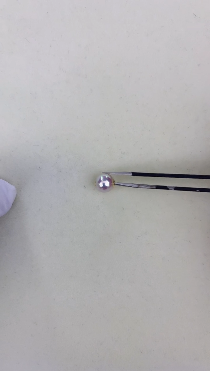 18K金镶嵌海水珍珠DA GD008 7-8 吊坠