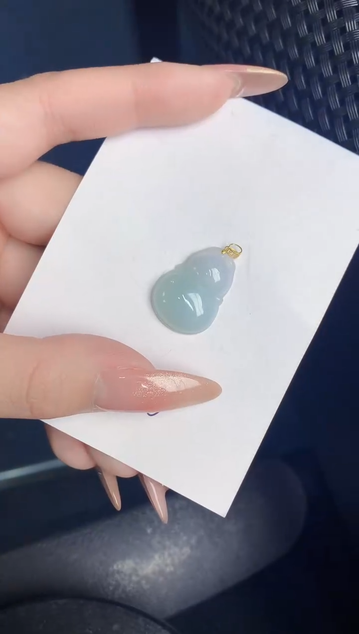 【闪购商品】翡翠颈饰18K金镶嵌000000000