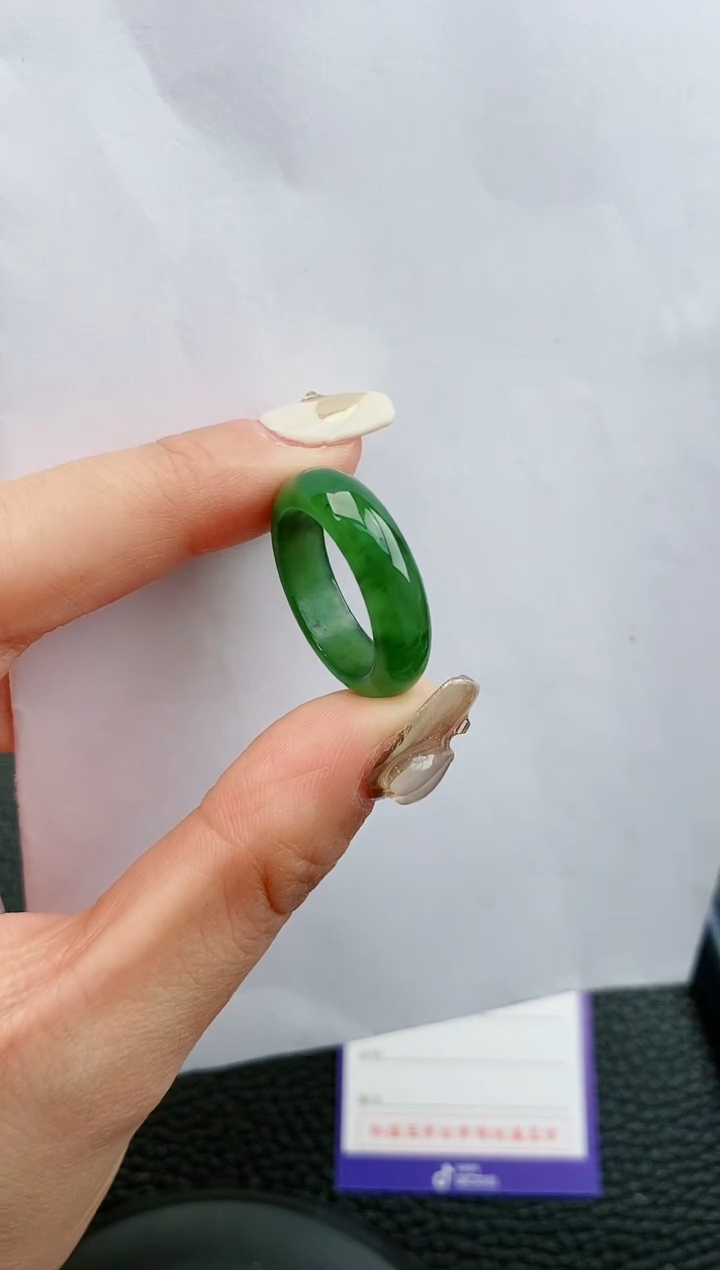 【闪购商品】和田玉戒圈未镶嵌555微色差T