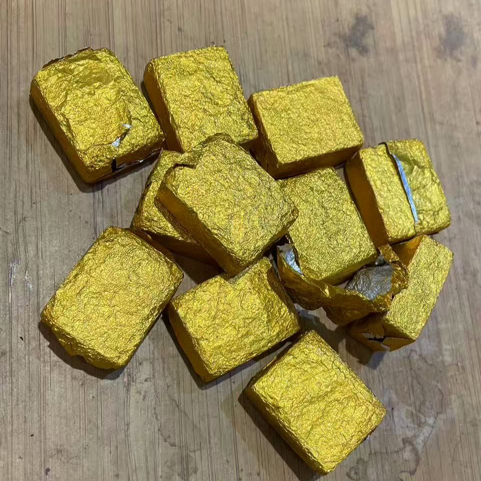 风沙里紫芽铁饼熟普洱熟茶普洱茶小片