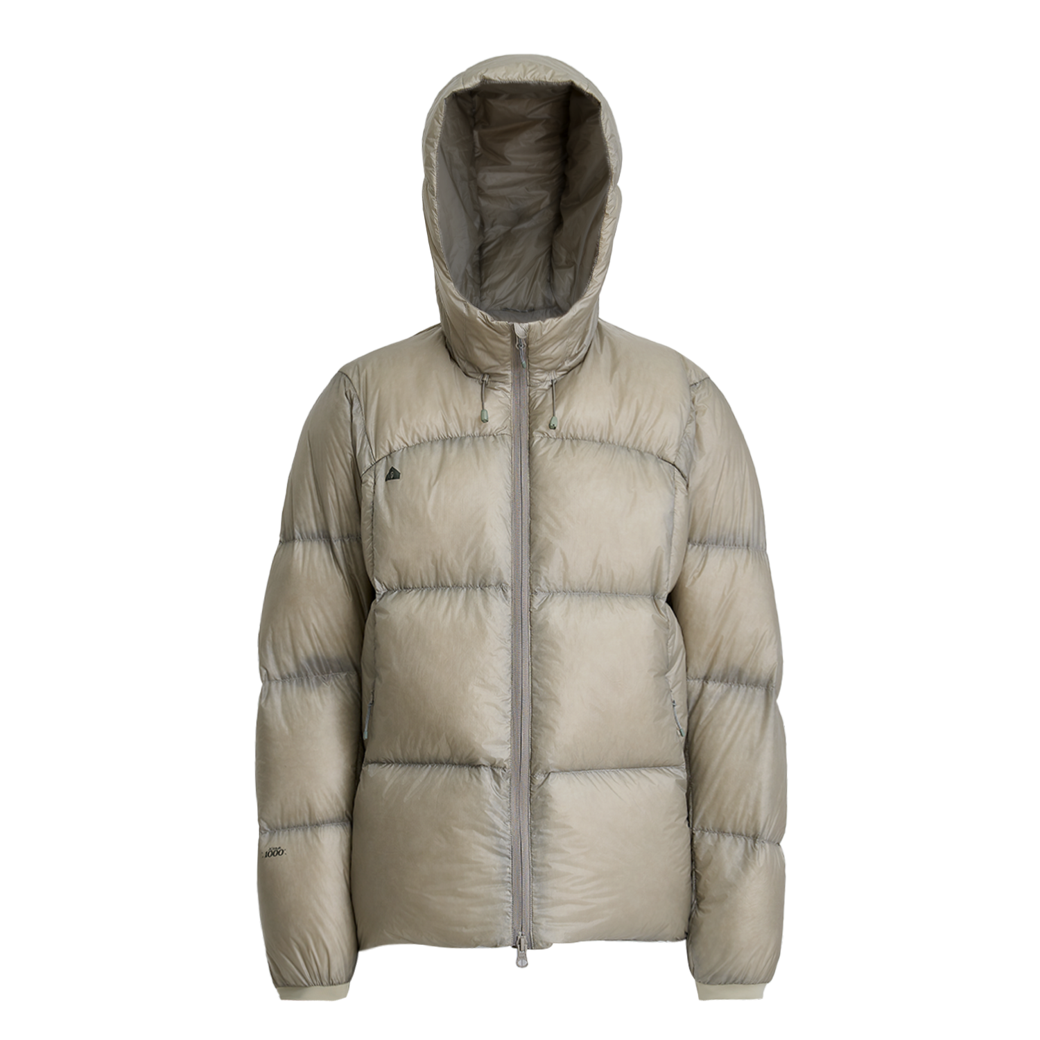 HUAHUA 【可视羽绒】男女同款 95%鸭绒连帽双拉链三防 J3013