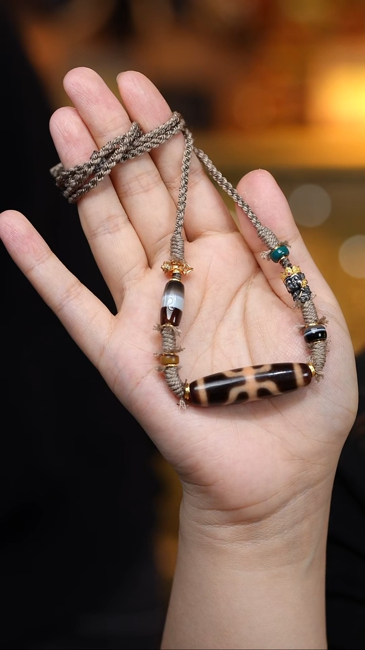 玛瑙/玉髓（覆膜）颈饰未镶嵌多宝项链多样性发其一