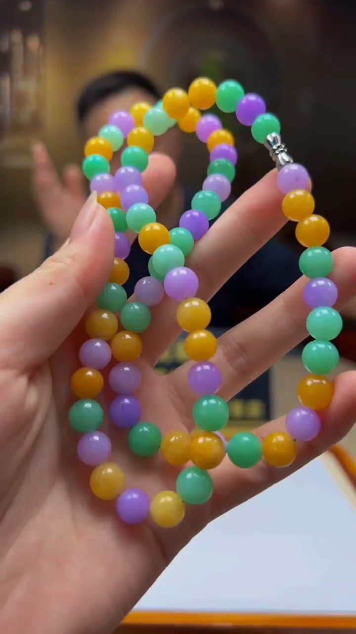 翡翠未镶嵌颈饰RB2025-7-26-37