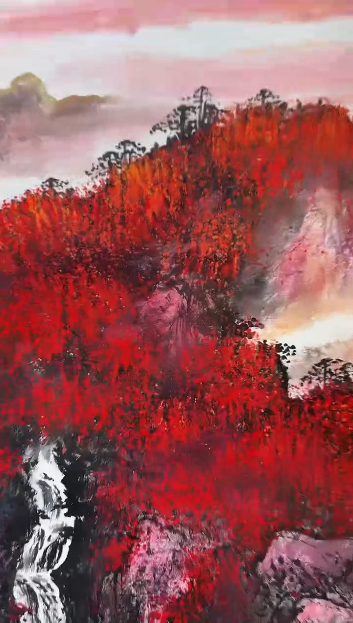 【闪购商品】国画郑乐华绘画手绘作品13-40