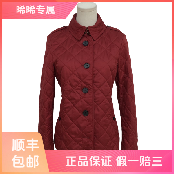 妃鱼/博柏利/聚酯纤维/外套/95新/s零八一六