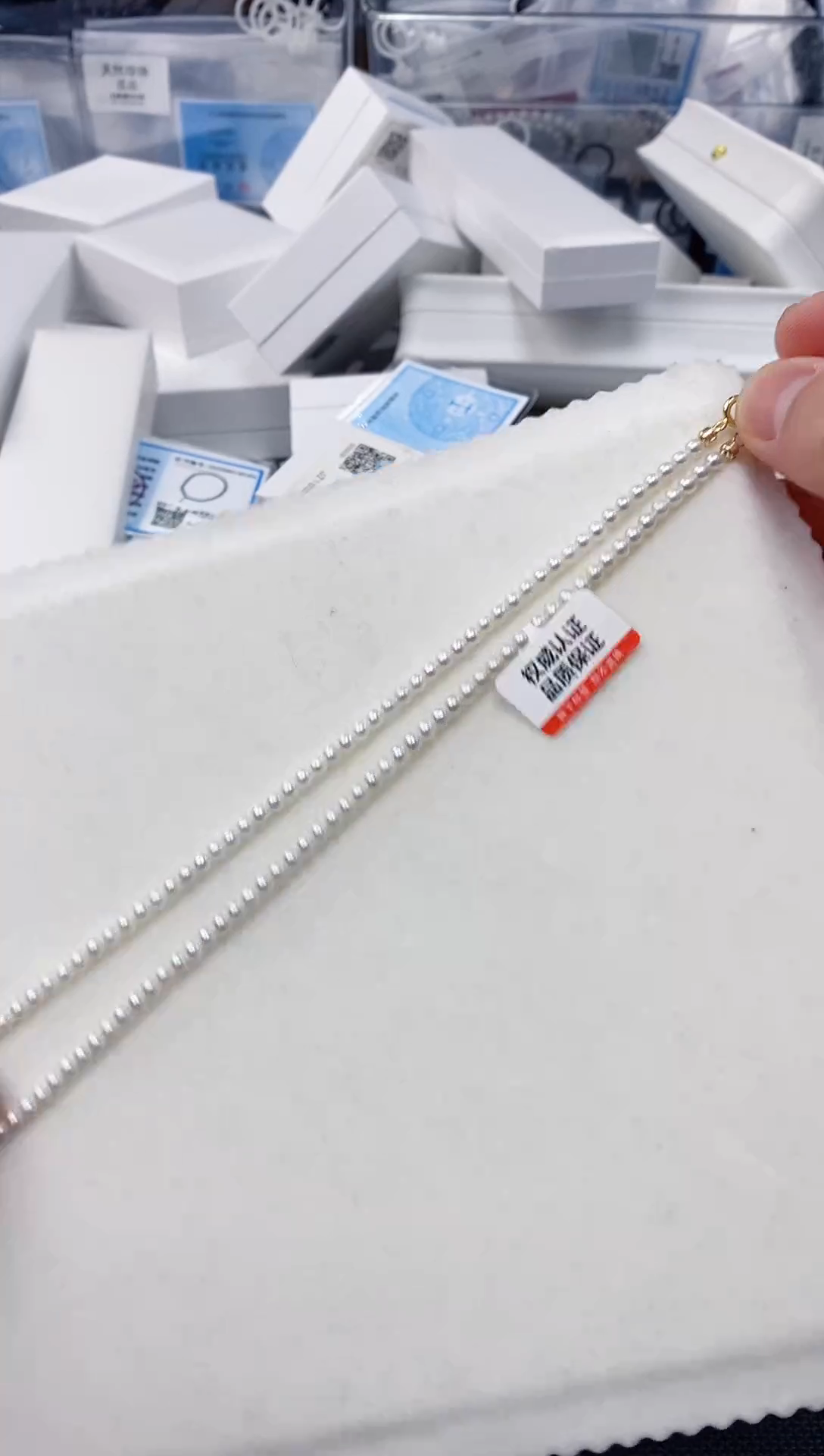 未镶嵌耳饰淡水珍珠XL1038