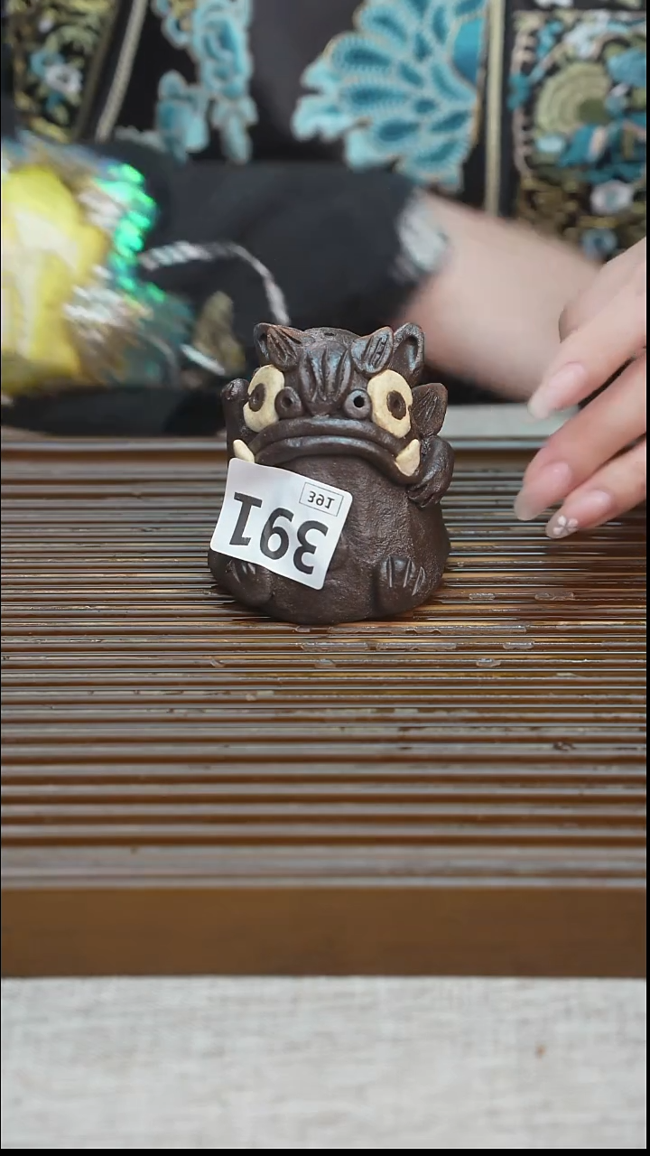 纯手工粗陶茶具每一只不一样