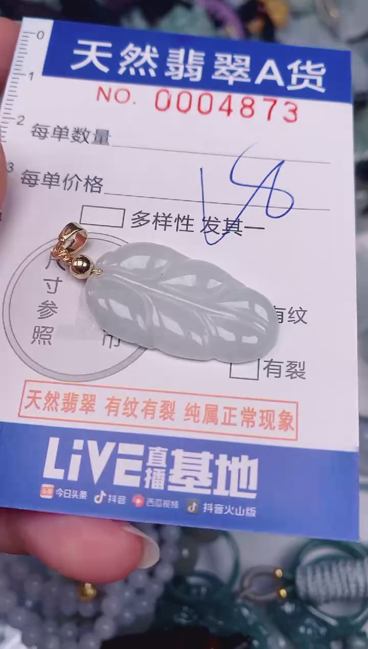 颈饰未镶嵌翡翠00004873