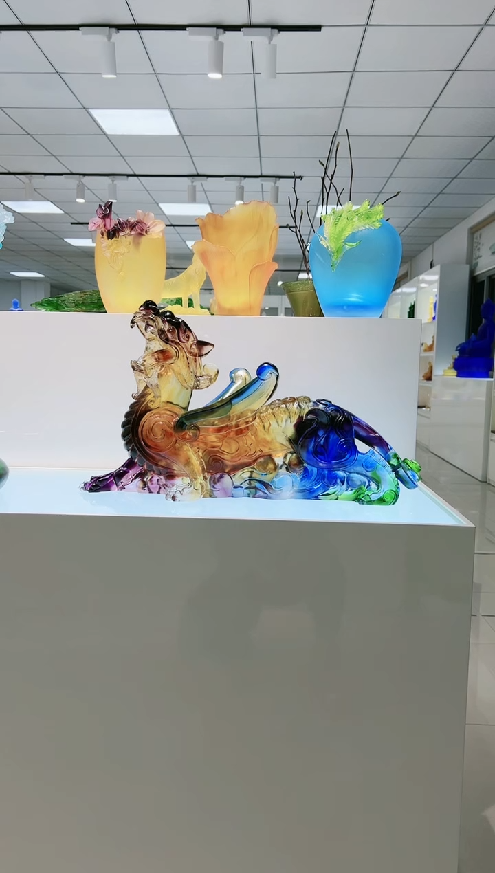 【闪购商品】茶宠古法琉璃大貔貅