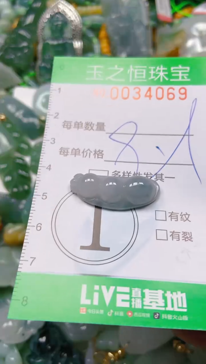 【闪购商品】翡翠颈饰未镶嵌闪购0034069