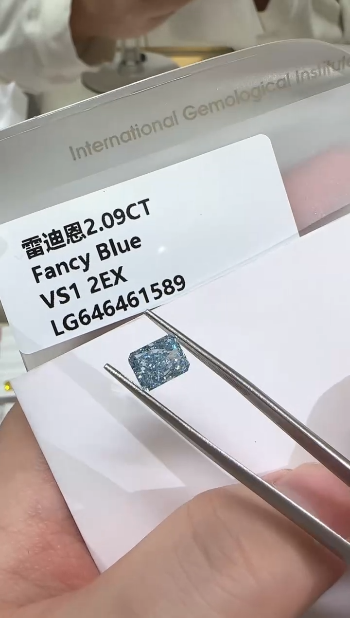 【闪购商品】实验室培育钻石裸石未镶嵌@2.09ct 先鉴赏，再定制！