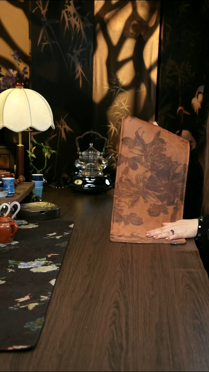 香云纱     茶席 