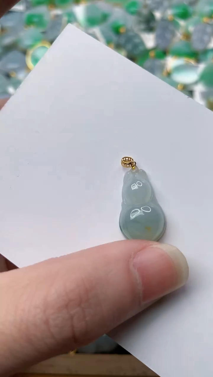 【闪购商品】翡翠颈饰18K金镶嵌26..........