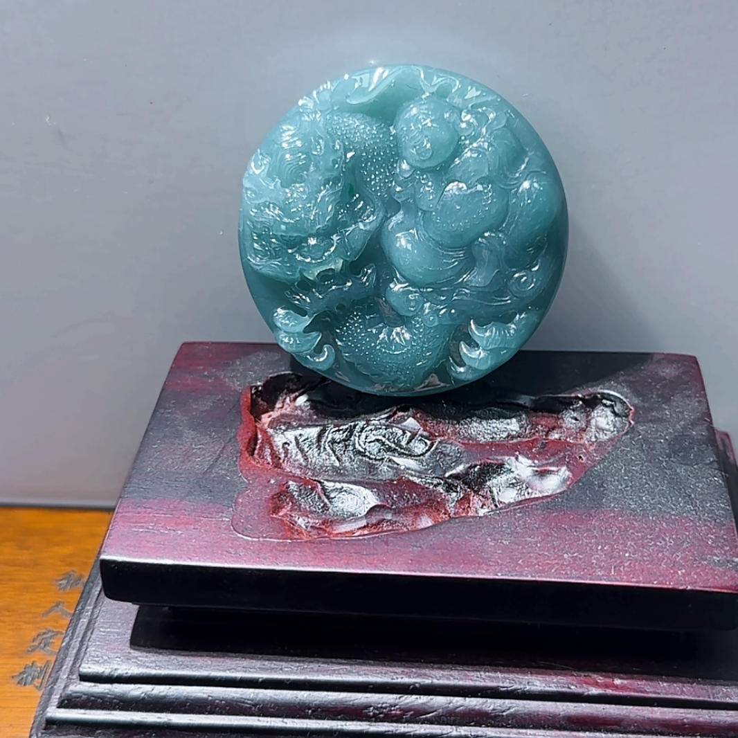 天然A货翡翠霸气九龙护主GS-80011 多样性发货