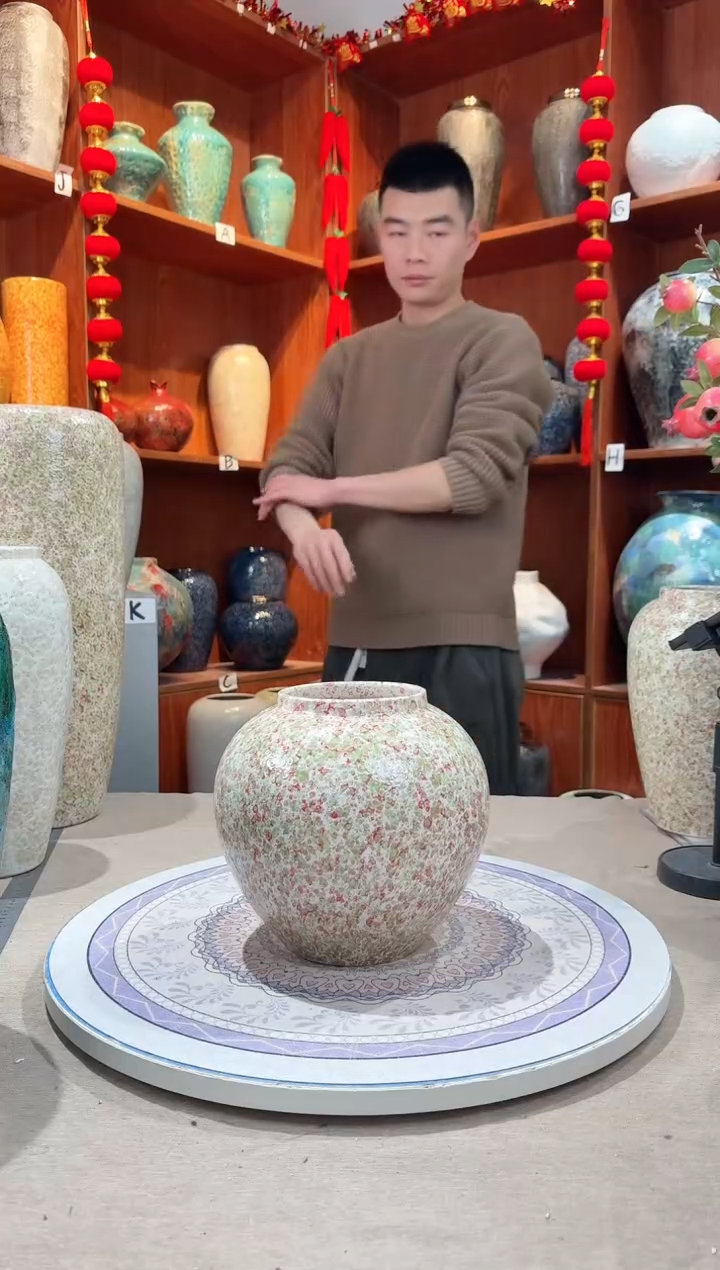 【闪购商品】瓶陶瓷花瓶 无花 绿野仙踪小号