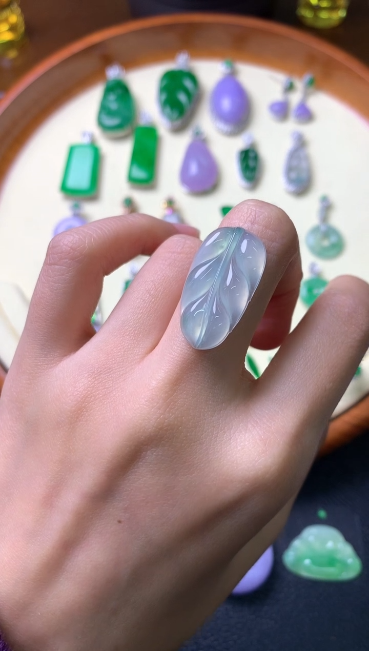 【闪购商品】定制翡翠未镶嵌裸石（镶嵌定制）