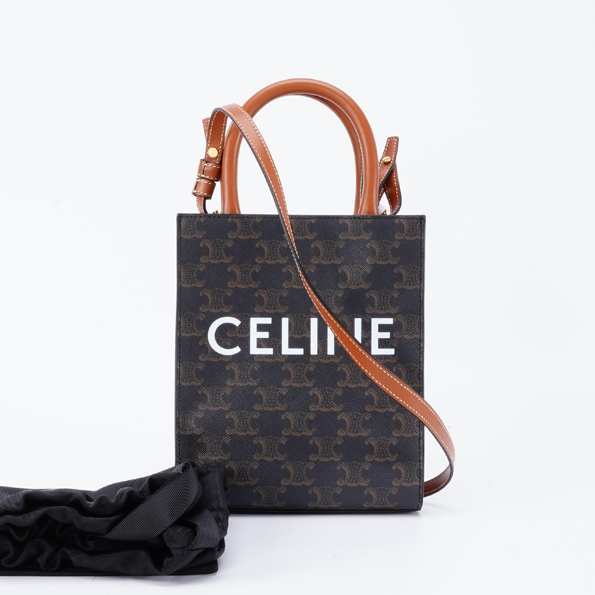 95新 Celine/思琳 【林泽】cabas托特小号斜挎包/BG22017904