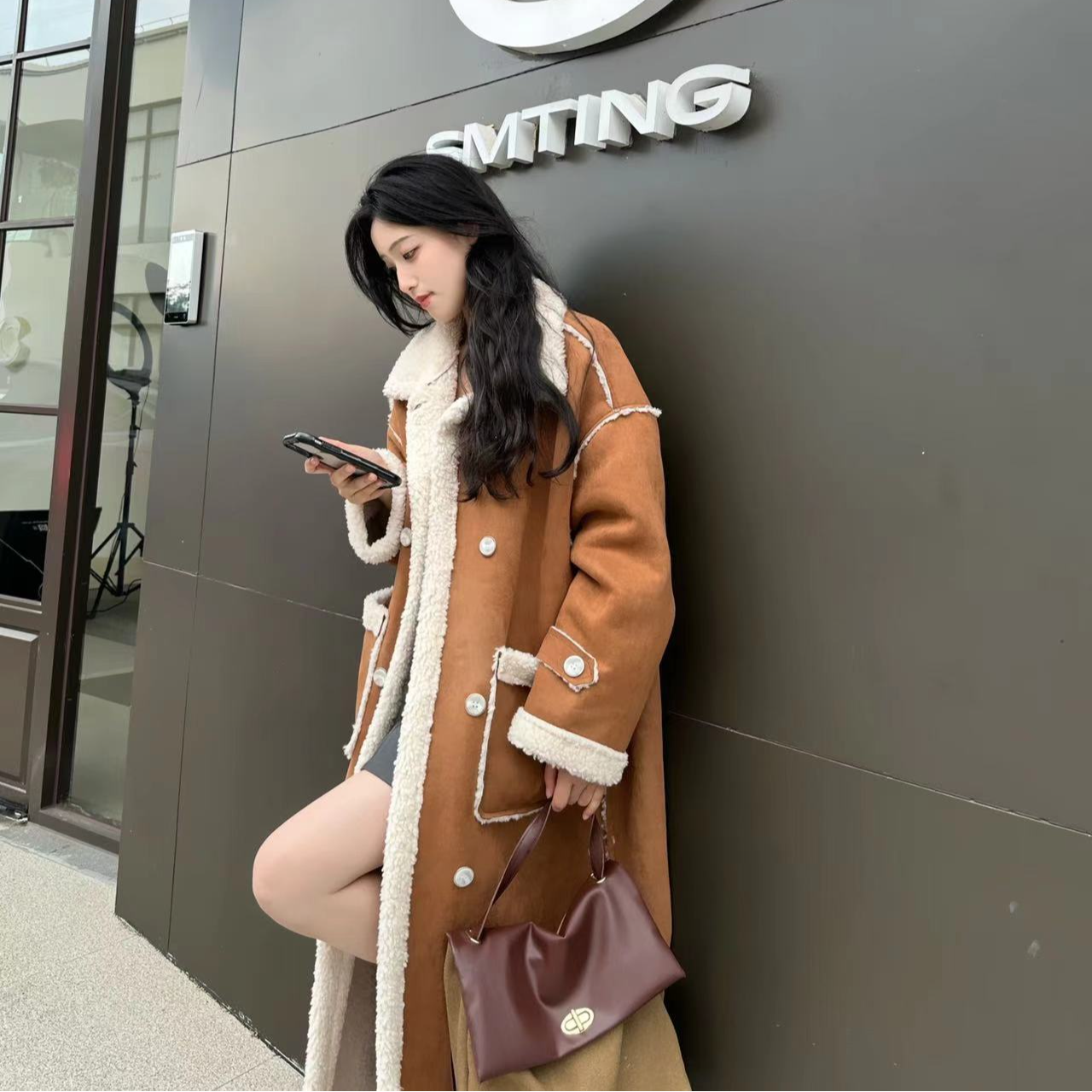 【12.11圆宝儿大衣A801-888】2025年秋冬加厚大码大衣女装胖mm