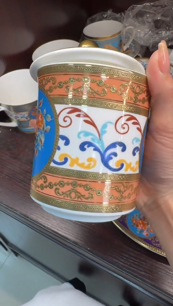 【闪购商品】瓷片会议杯福利款 微瑕