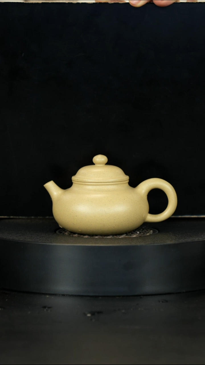 【闪购商品】紫砂茶壶孤品特价四号井墨绿容天