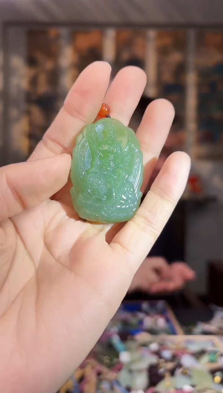 【闪购商品】和田玉挂件未镶嵌拍一发一