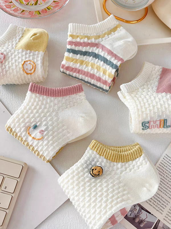 〖蕙子严选〗ZH A338新款百搭纯棉浅口袜子