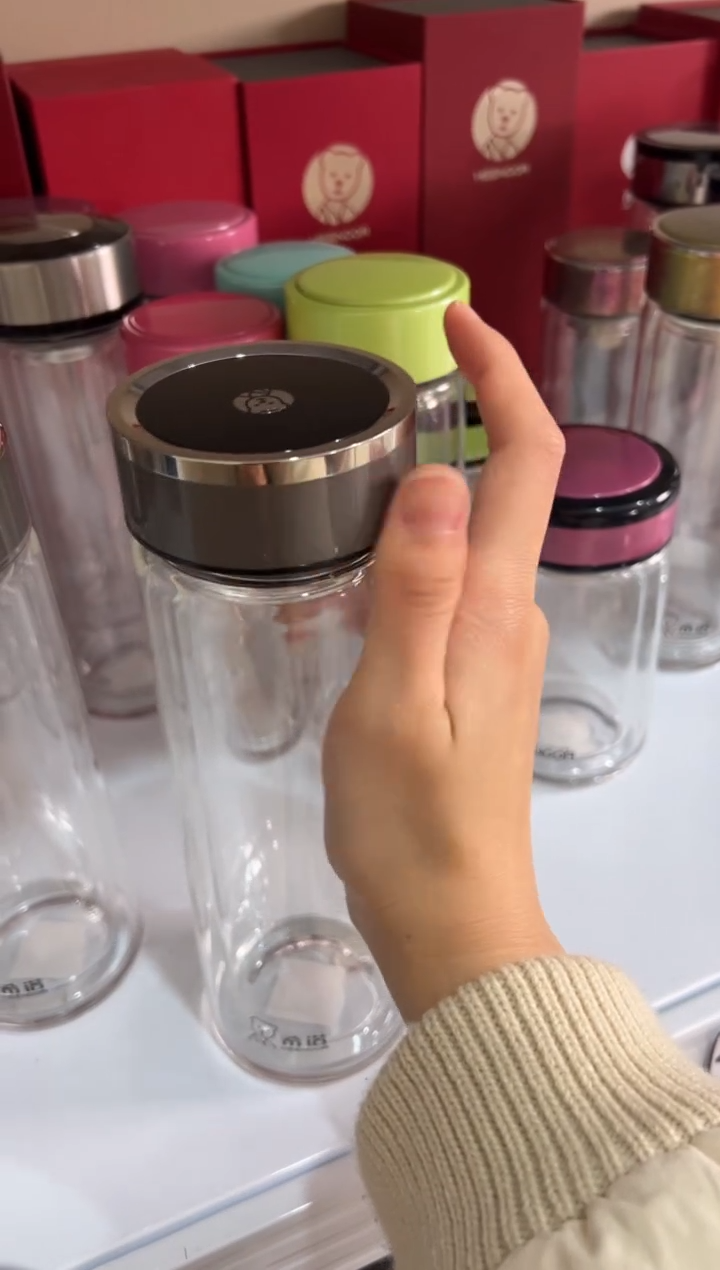 【闪购商品】双层高档410ml大容量茶杯