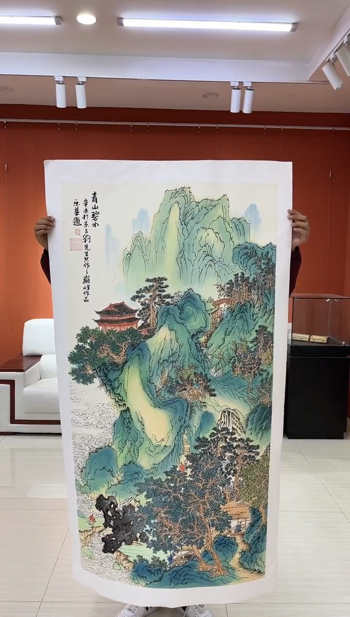 【闪购商品】国画郑乐华绘画手绘作品6-30