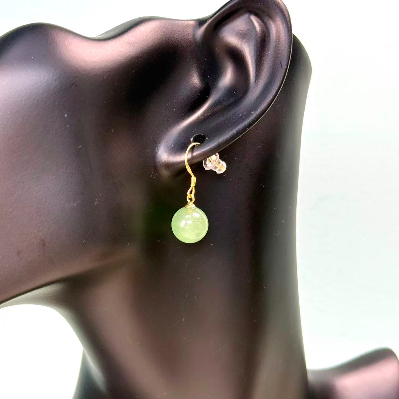 925银耳饰 s925银女金色原创设计耳环耳钩简约百搭耳扣耳坠