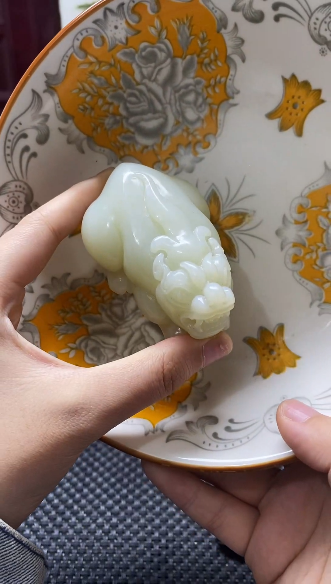 瓷片瓷片 瓷器 摆件 1个