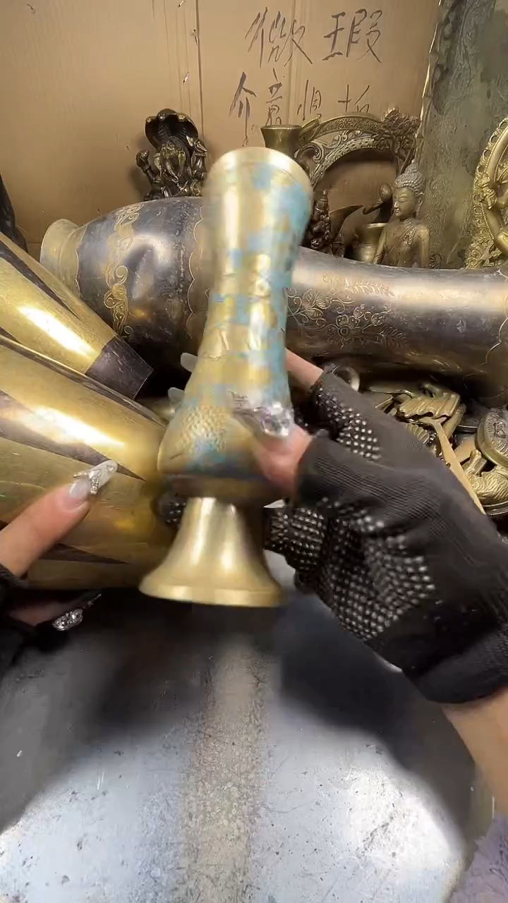 @**缘亿锦铜回流铜器摆件49