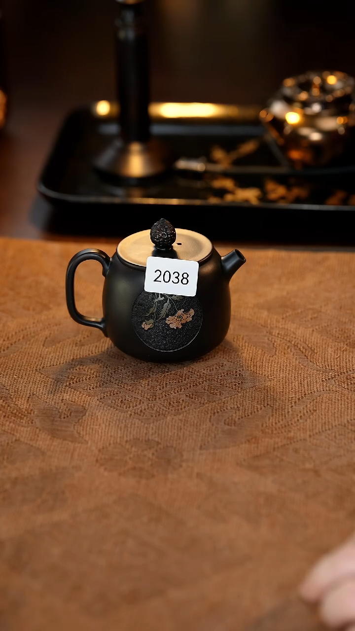 【闪购商品】雲梦茶器紫陶小壶2038