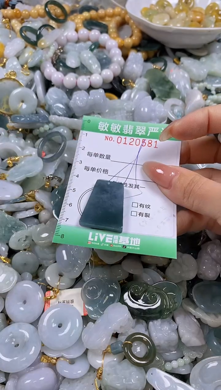 【闪购商品】翡翠颈饰未镶嵌闪购0120581