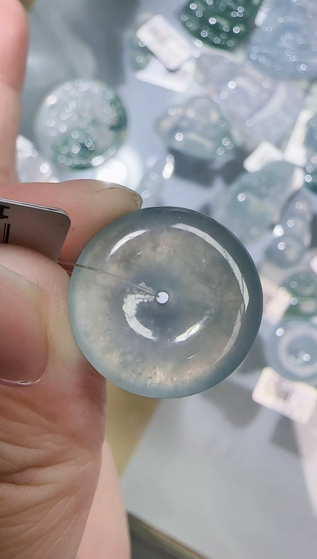 翡翠未镶嵌颈饰缅甸翡翠A货