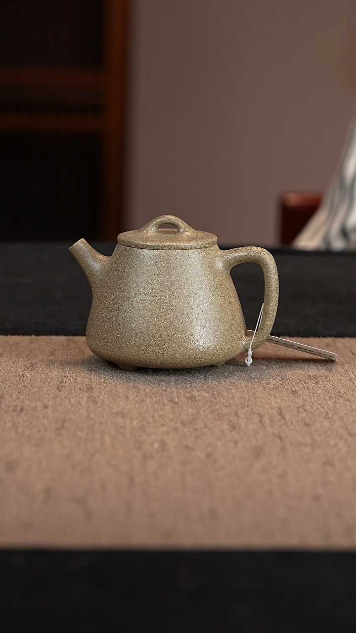 【闪购商品】紫砂茶壶青玉砂高石瓢