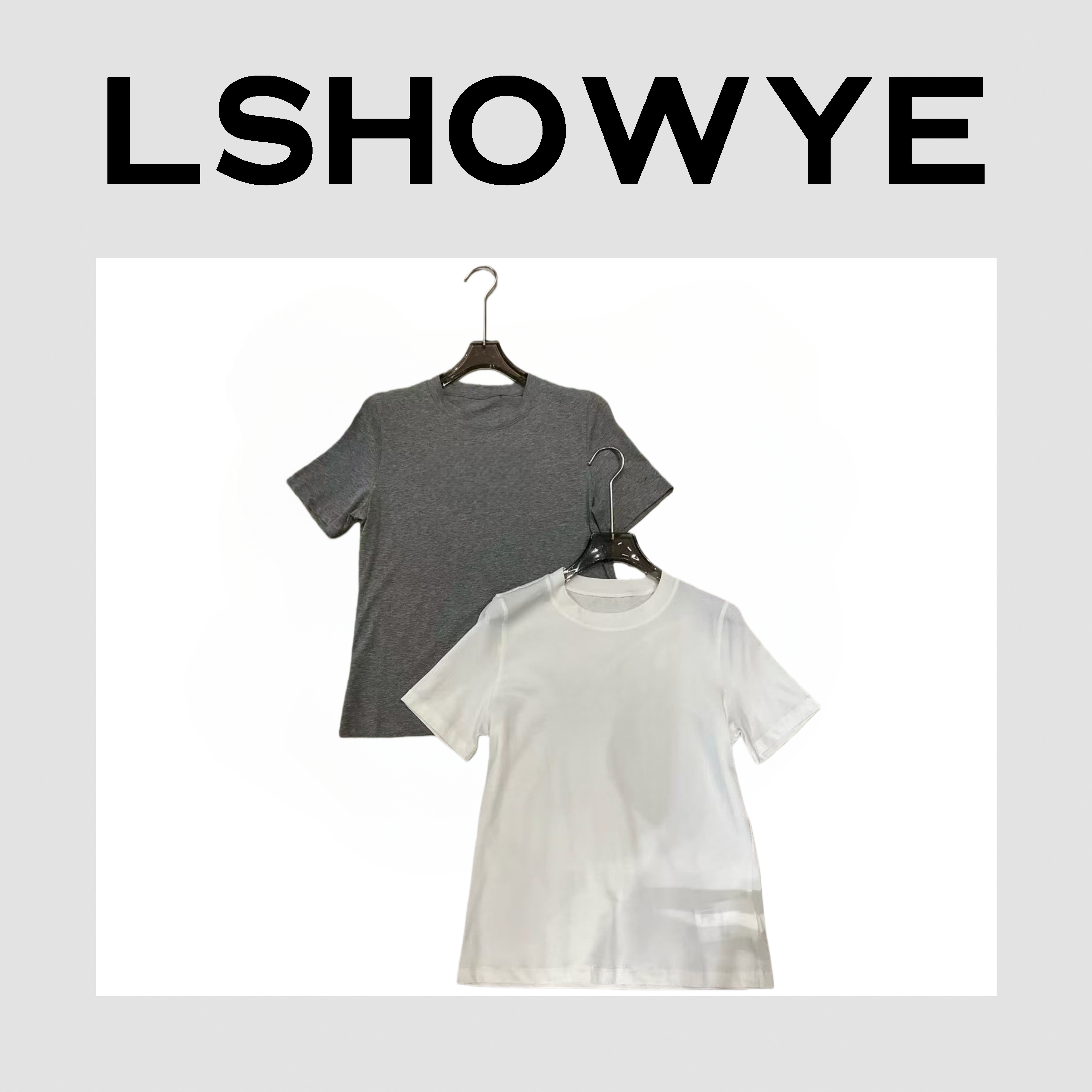 LSHOWYE｜烫钻短袖T恤BS235