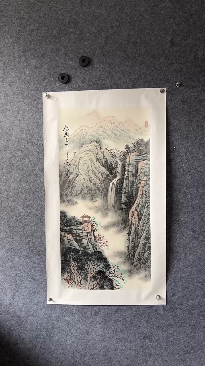 国画国画王生意山水