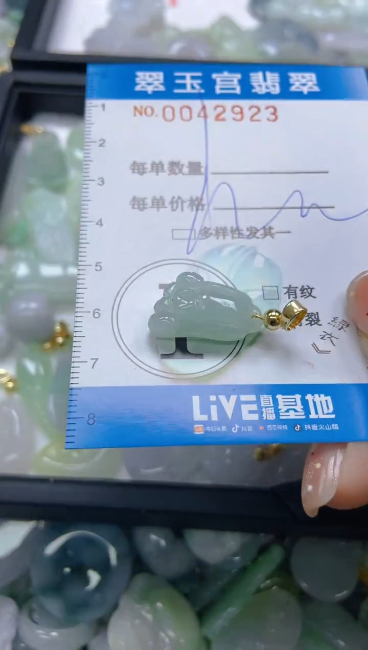 【闪购商品】翡翠未镶嵌颈饰闪购0042923