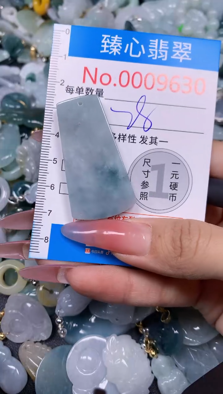 【闪购商品】翡翠颈饰未镶嵌含绳0009630