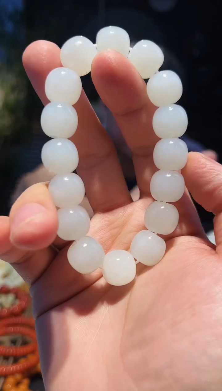 手链未镶嵌和田玉14+单圈