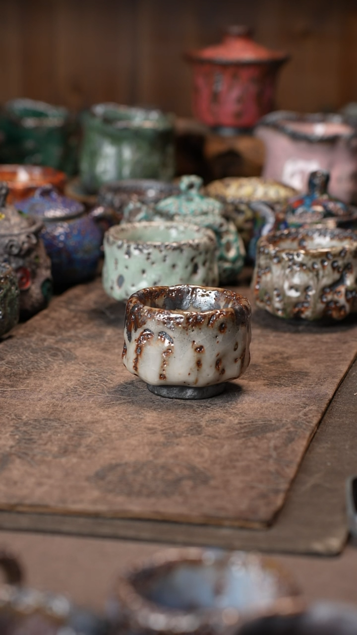 【闪购商品】景德镇柴烧志野杯