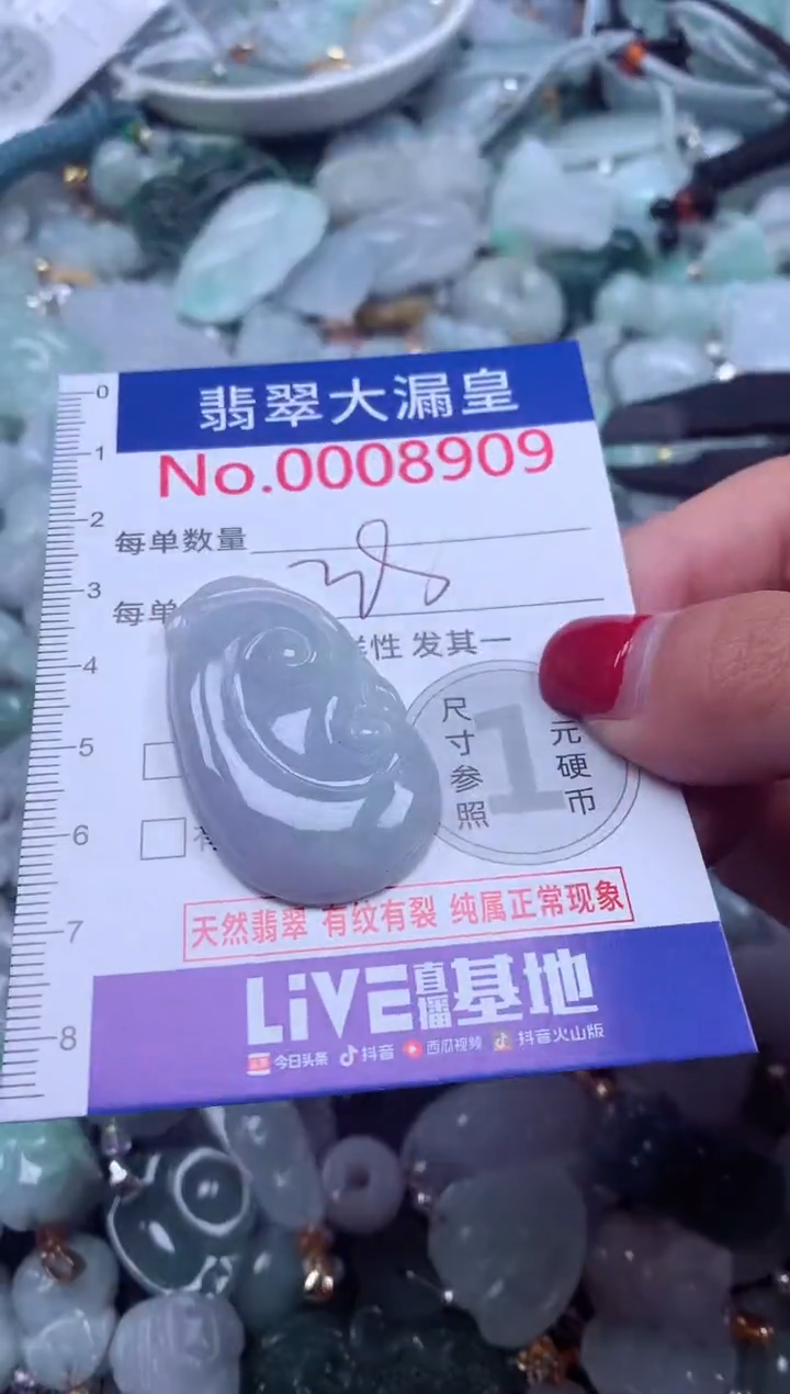 颈饰未镶嵌翡翠8909