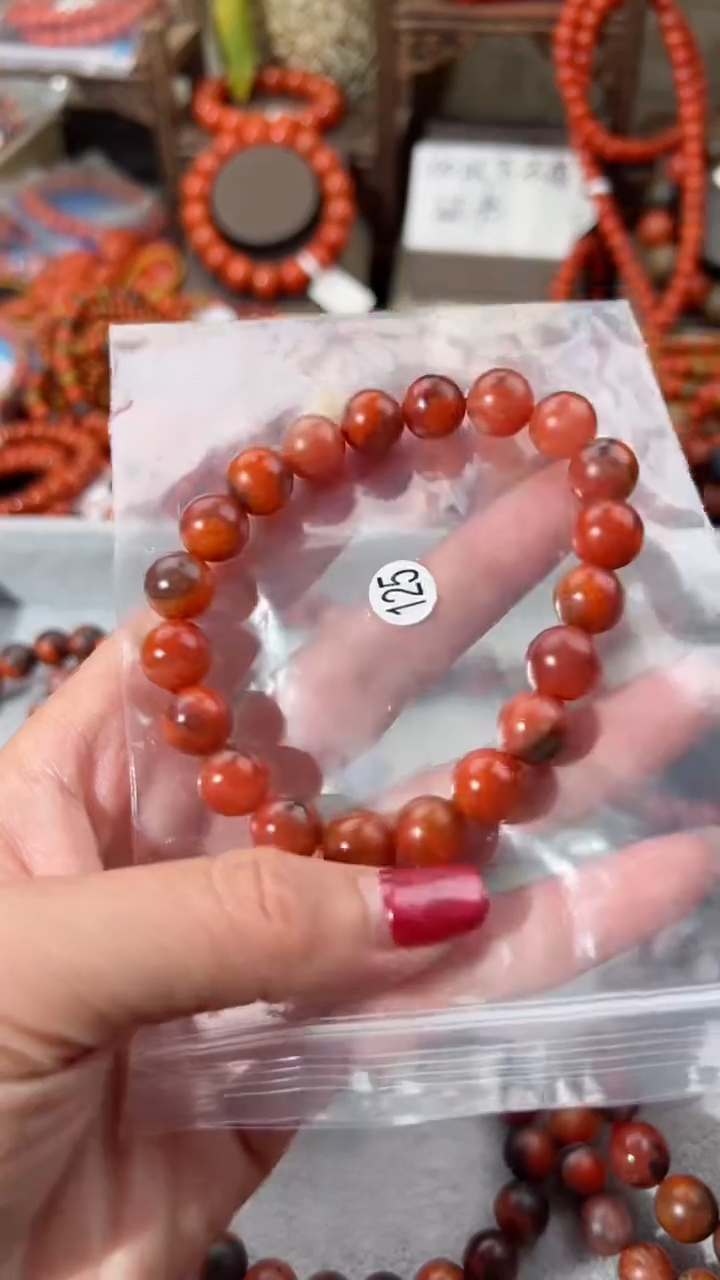 【闪购商品】南红玛瑙手串未镶嵌10