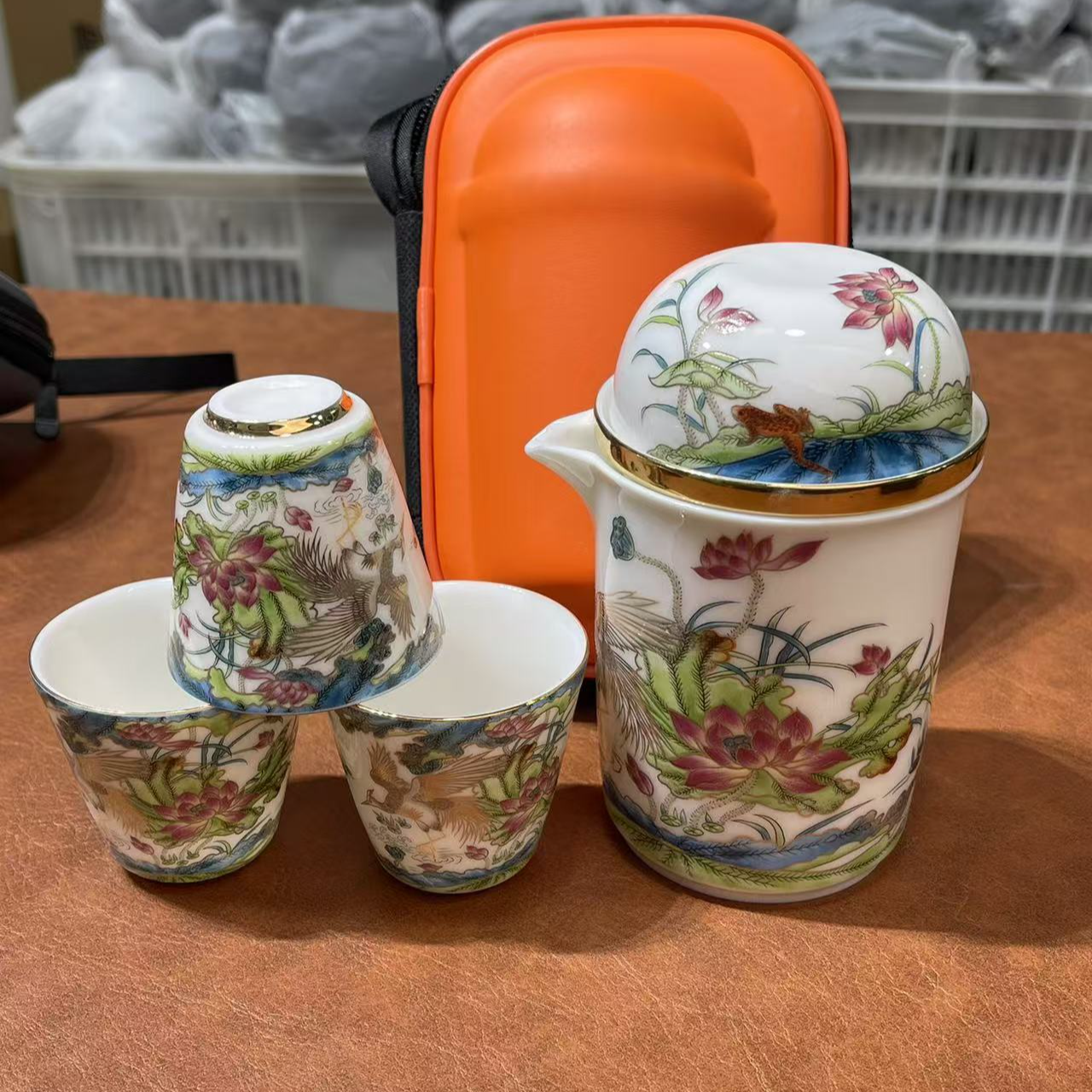荷鹤快客杯旅行套装3766