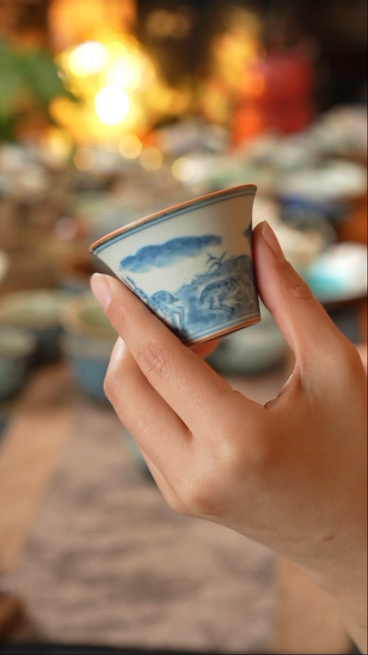 【闪购商品】朴云堂主人杯小鹿朴云堂主人杯小鹿