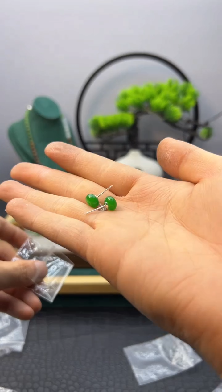 【闪购商品】和田玉颈饰银S925镶嵌A342