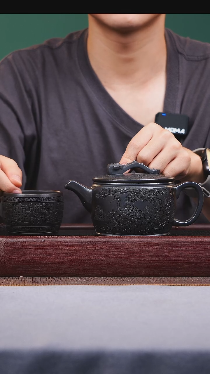 茶壶紫砂宜兴原矿紫砂作品